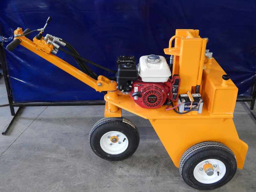 motorized push cart